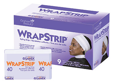 Graham Beauty® White Wrapp-It®. Styling Strips
